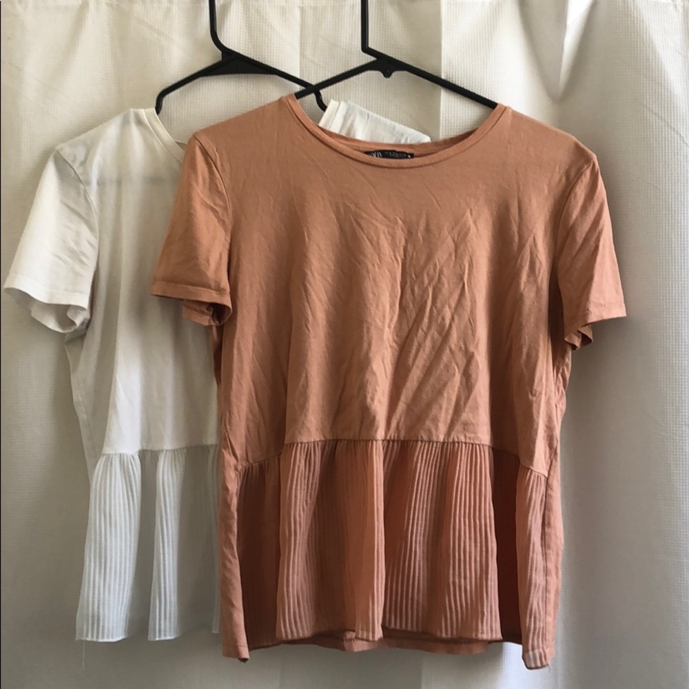Zara babydoll shirts